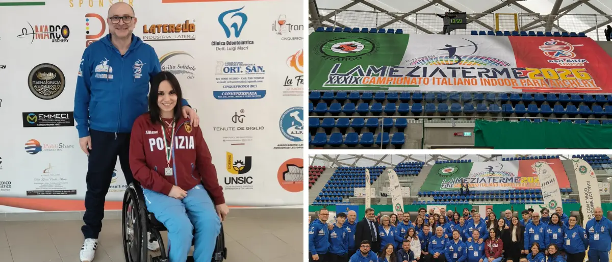 Tiro con l’arco, a Lamezia i campionati italiani paralimpici: tra i protagonisti Enza Petrilli\n