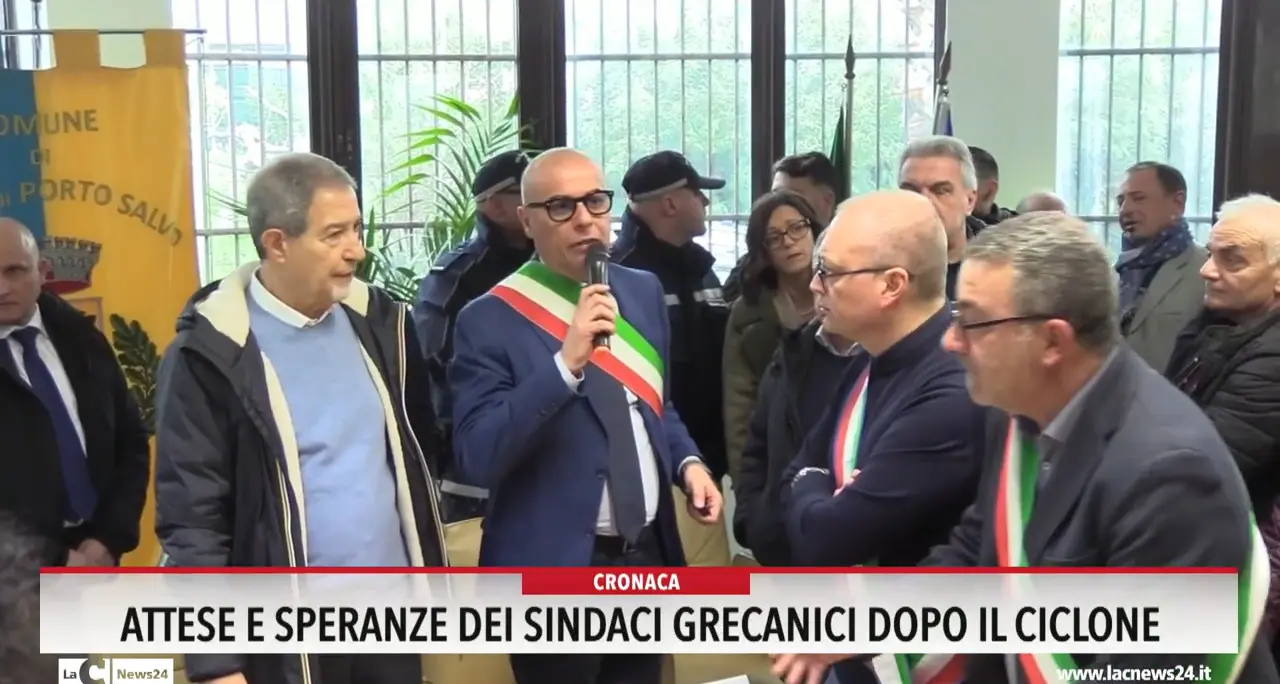 Attese e speranze dei sindaci grecanici dopo il ciclone