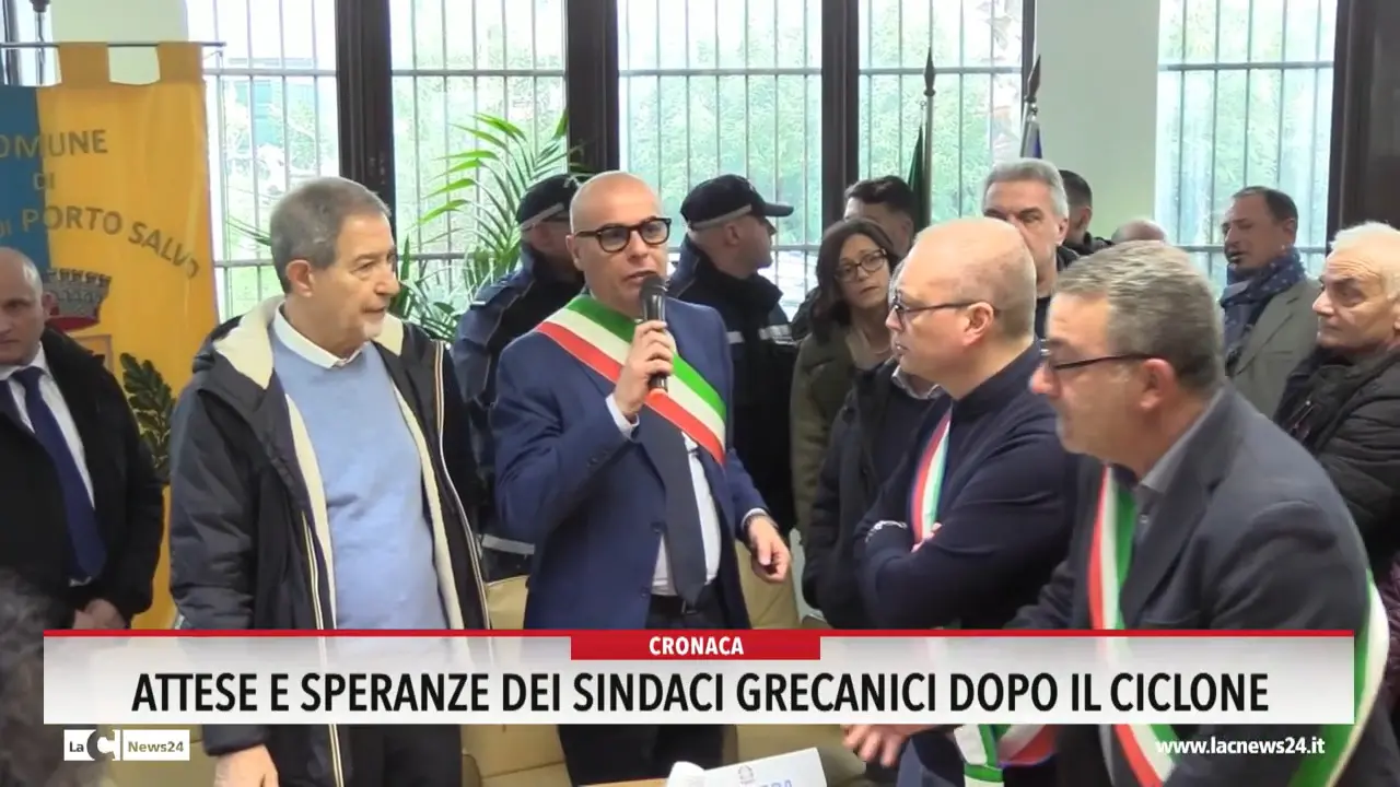 Attese e speranze dei sindaci grecanici dopo il ciclone