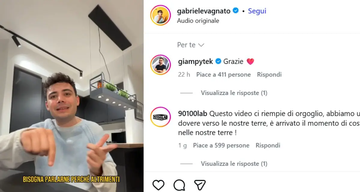 Ciclone Harry, l’appello di Gabriele Vagnato: «Calabria devastata\u00A0ma ignorato dall’informazione nazionale»\n