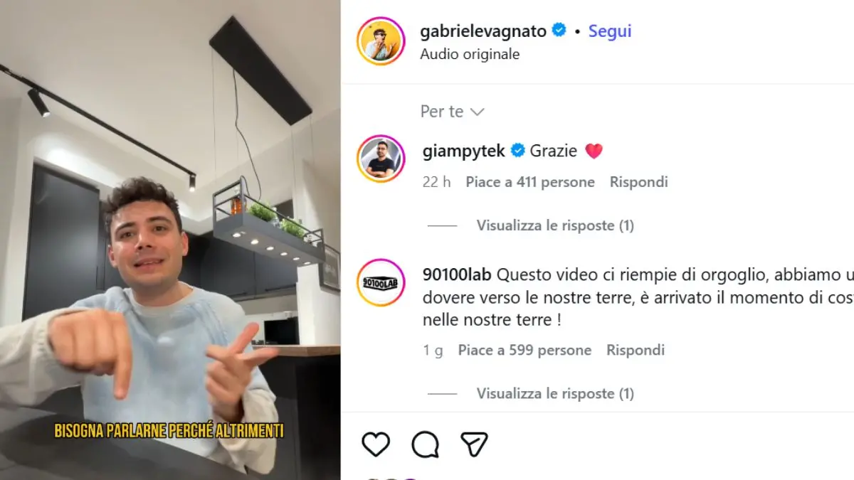 Ciclone Harry, l’appello di Gabriele Vagnato: «Calabria devastata\u00A0ma ignorato dall’informazione nazionale»\n