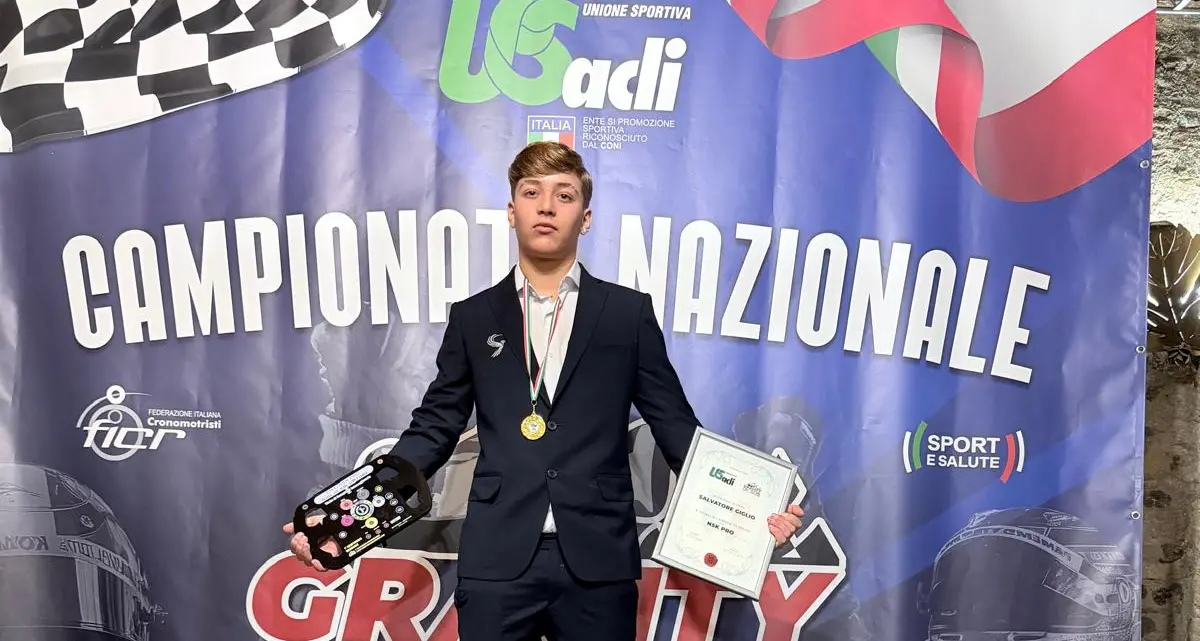 Salvatore Giglio, l’ enfant prodige del karting calabrese