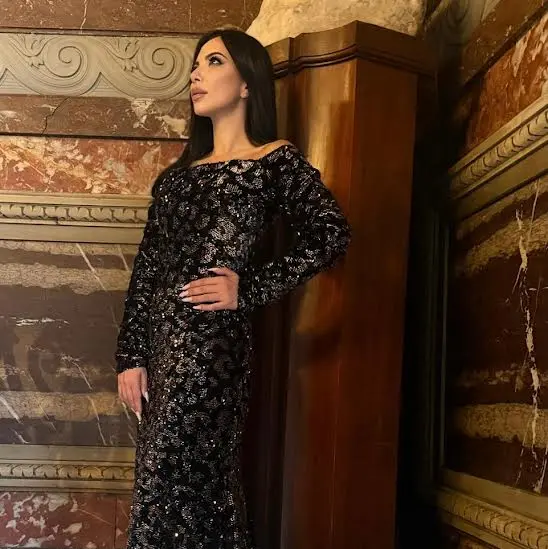 La fotomodella calabrese Ortensia Imbrogno al Paris Fashion Days