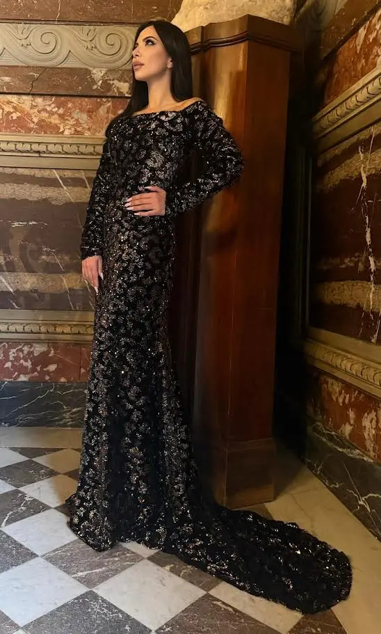 La fotomodella calabrese Ortensia Imbrogno al Paris Fashion Days