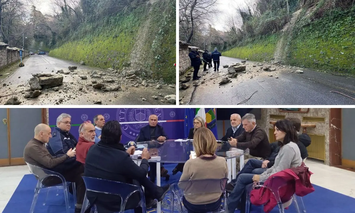 Via Petrarca chiusa, il sindaco di Cosenza convoca il COC: «Sicurezza prioritaria»\n