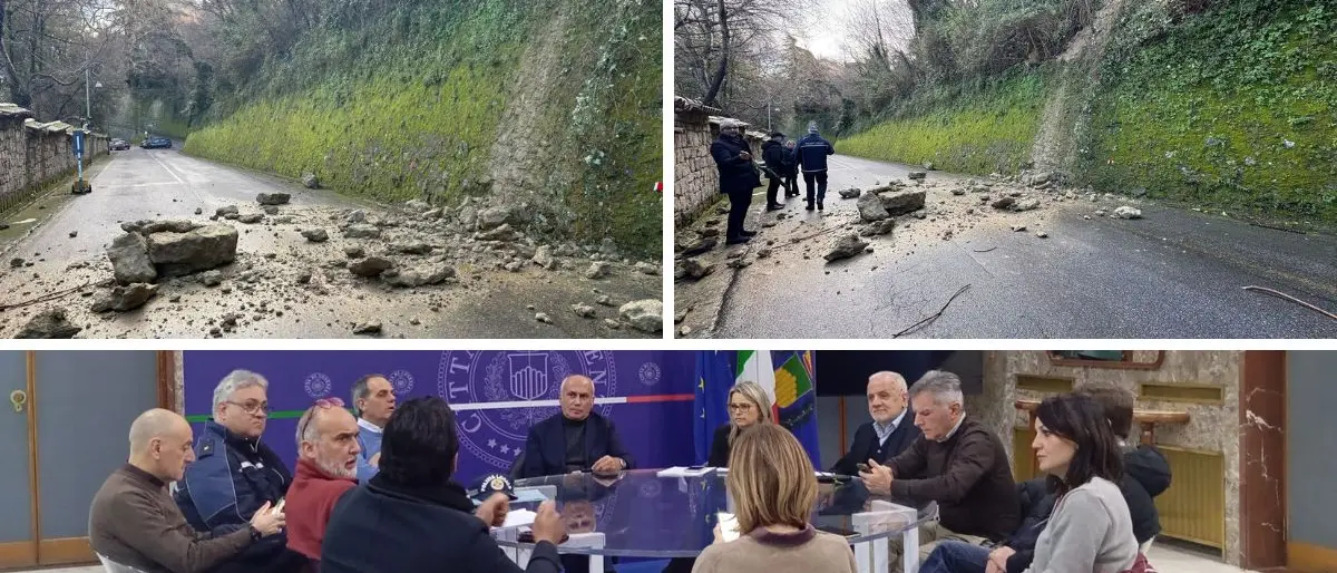 Via Petrarca chiusa, il sindaco di Cosenza convoca il COC: «Sicurezza prioritaria»\n