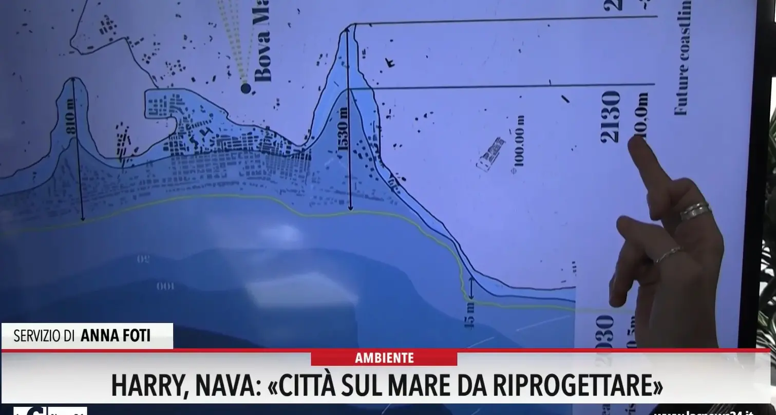 Ciclone Harry, Nava: «Città sul mare da riprogettare»