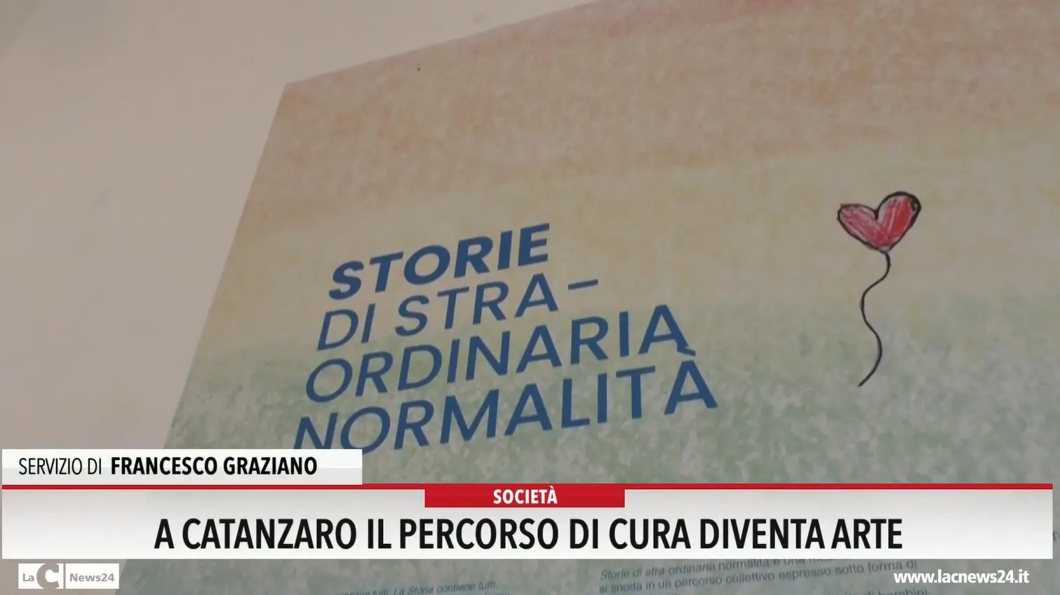 A Catanzaro il percorso di cura diventa arte