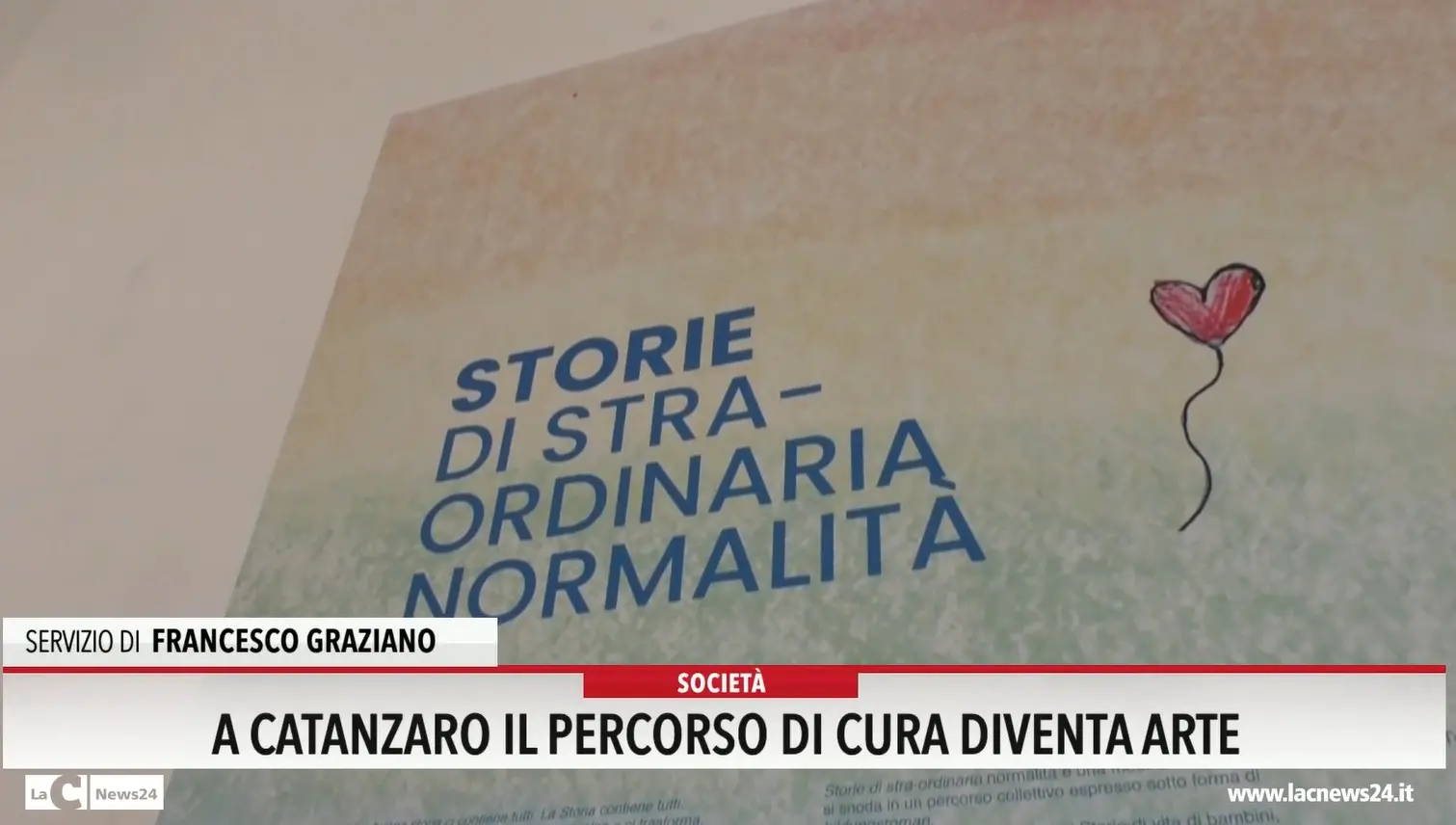 A Catanzaro il percorso di cura diventa arte