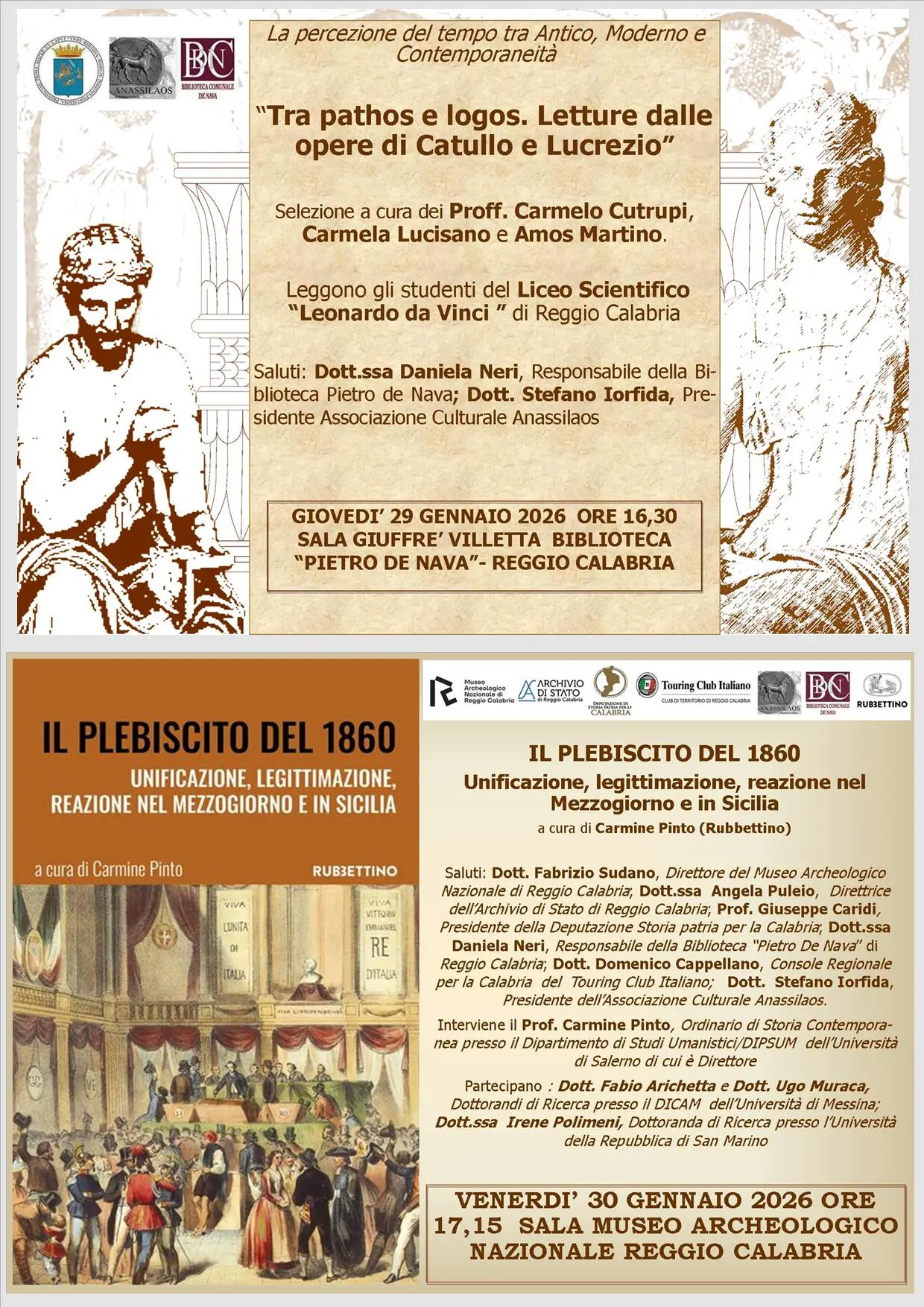 Anassilaos, “La percezione dell’Antico”: studenti e studiosi a confronto tra Catullo e\u00A0Lucrezio\u00A0\n