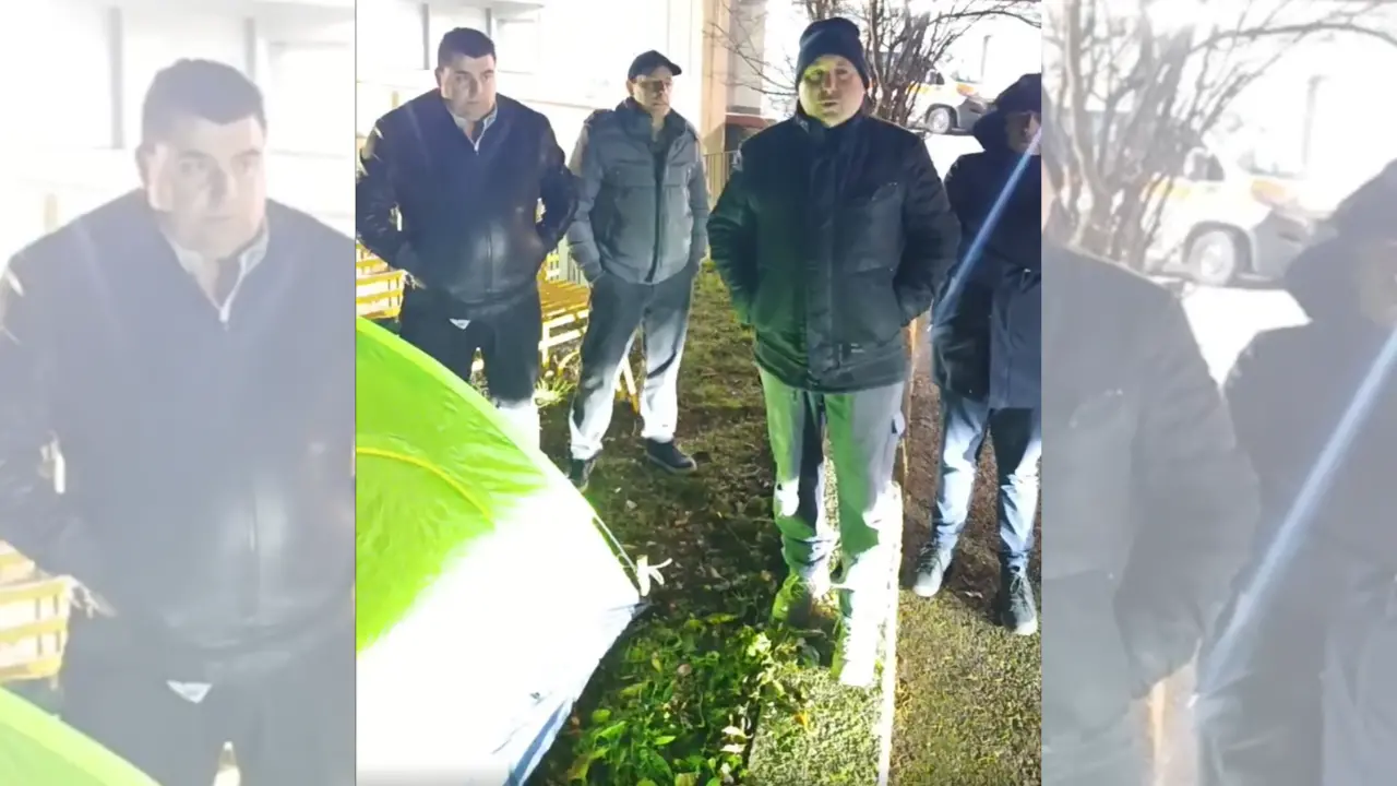 Serra senza anestesista, il comitato a difesa dell’ospedale\u00A0pianta una tenda all’ingresso: «Protesta ad oltranza»\n