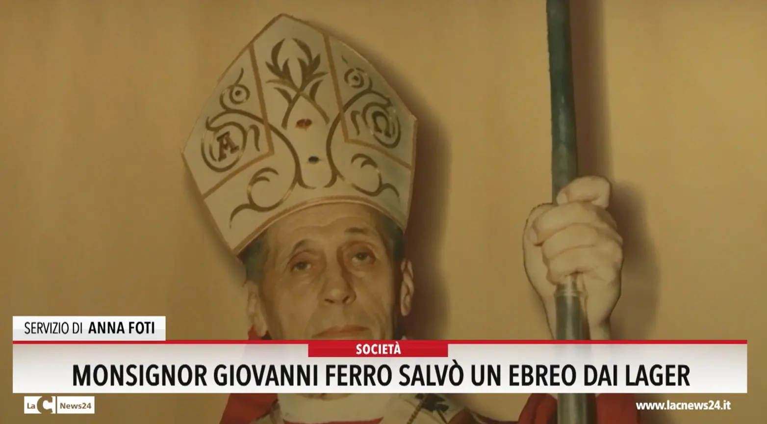 Monsignor Giovanni Ferro salvò un ebreo dai lager