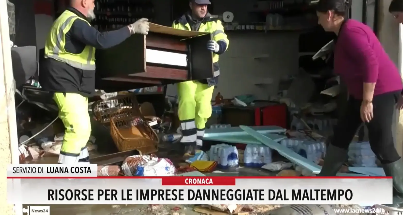 Risorse per le imprese danneggiate dal maltempo