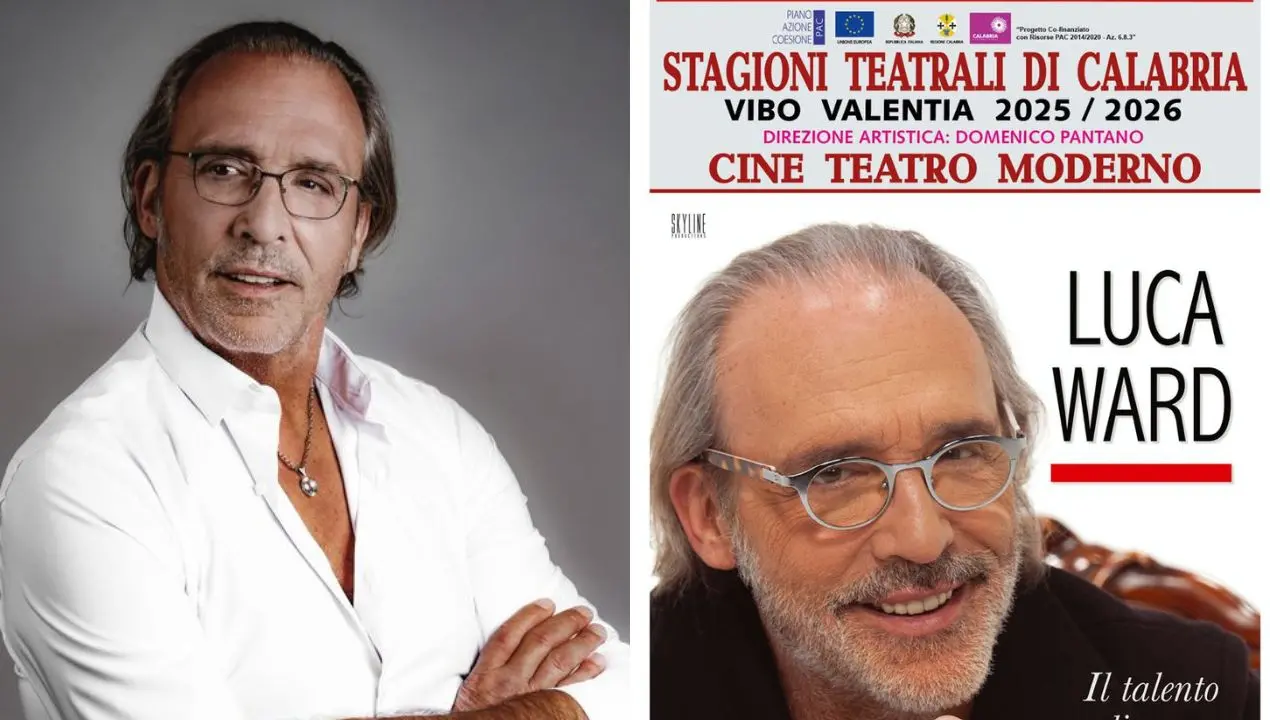 Luca Ward e “Il talento di essere tutti e nessuno” approdano al Cine teatro moderno di Vibo\n