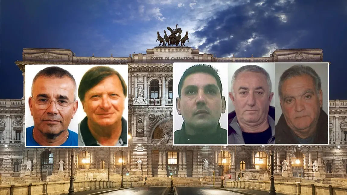 <p>La Cassazione e sinistra verso destra: Gaetano Molino, Giuseppe Mangone, Salvatore Morelli, Antonio La Rosa, Antonio Lo Bianco</p>\\n , Pixel & Cr\\u00E9ation - Fotolia