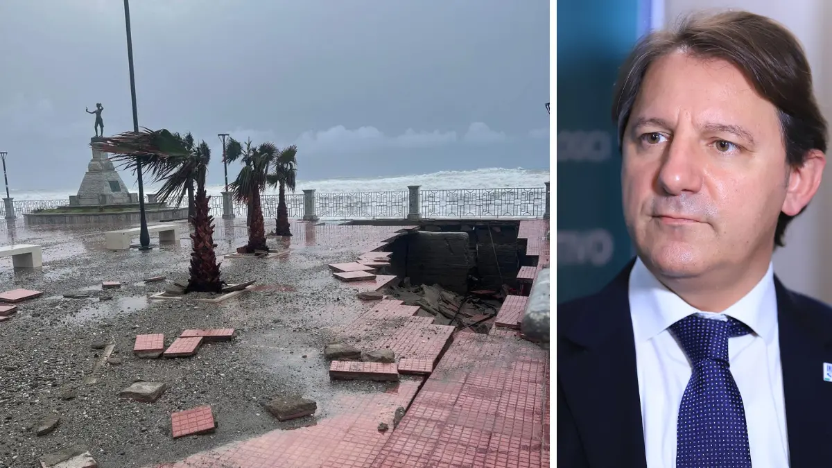 Ciclone Harry, Tridico: «Dal Governo fondi insufficienti, anche l’Ue può contribuire ma facciano presto»\n