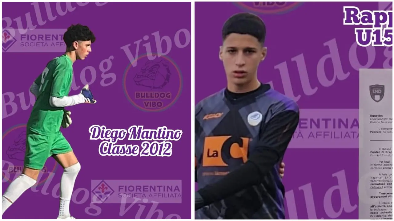 Calcio, ancora successi per la Bulldog:\u00A0Lopreiato unico vibonese convocato nell'Under 15 Nazionale\n