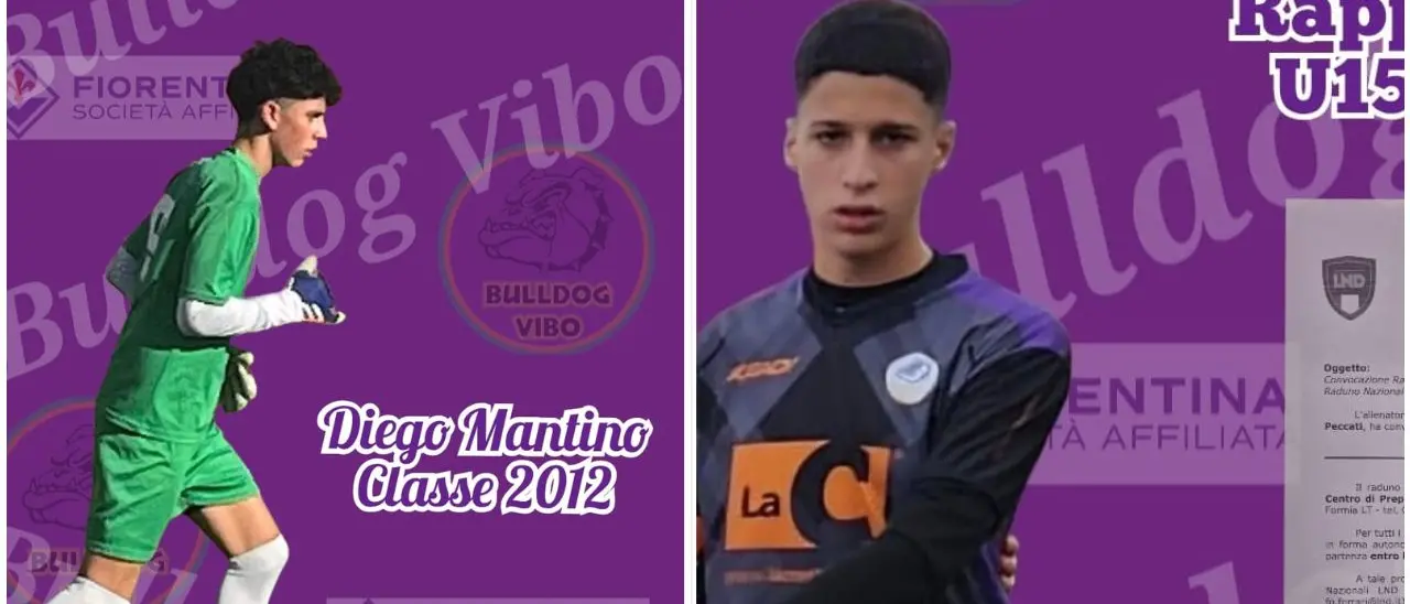 Calcio, ancora successi per la Bulldog:\u00A0Lopreiato unico vibonese convocato nell'Under 15 Nazionale\n