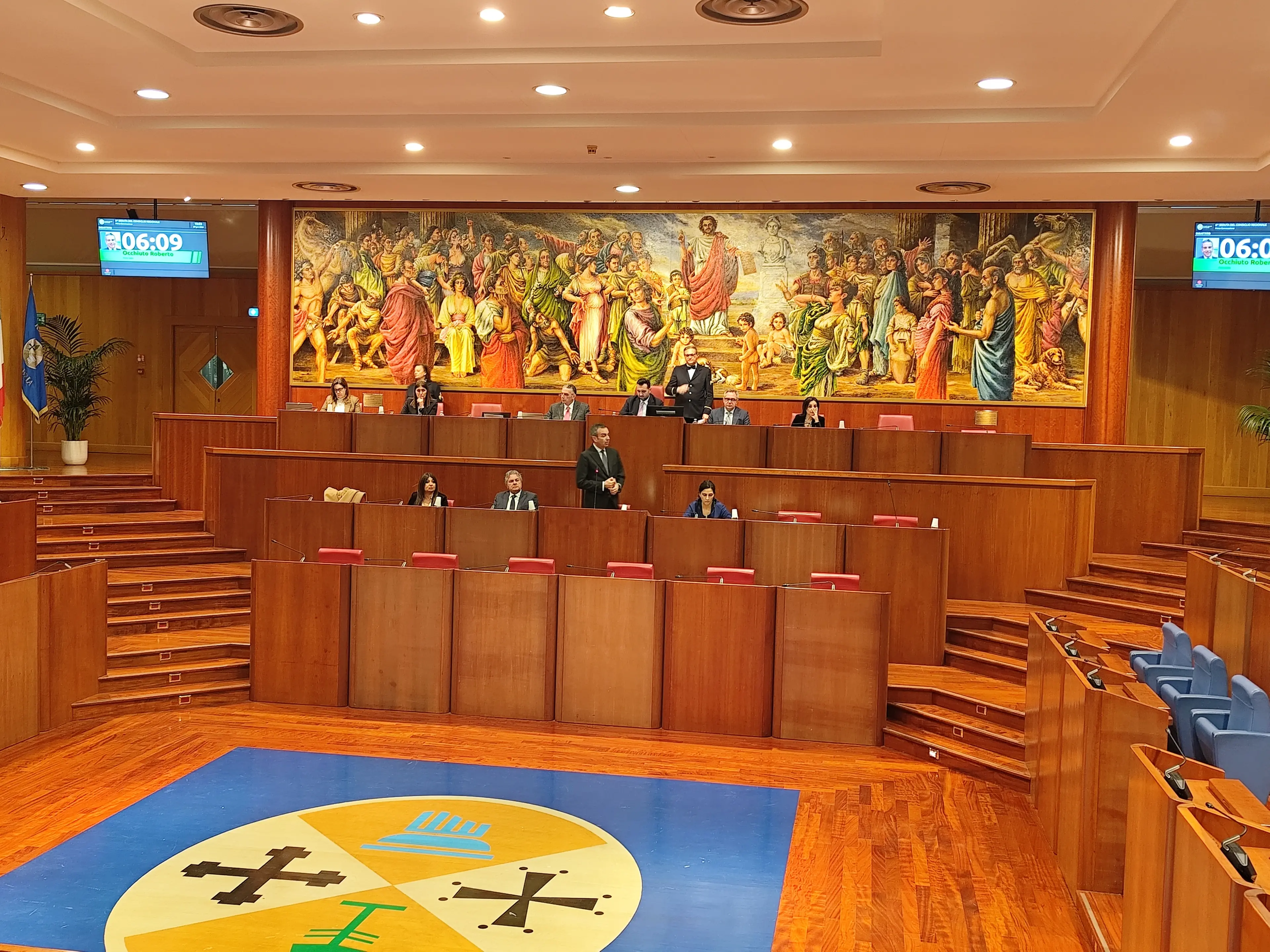 Maltempo, Occhiuto informa l'aula sulle decisioni del Consiglio dei ministri e promette: «Nessun cedimento della Regione rispetto a quanto richiesto»\n