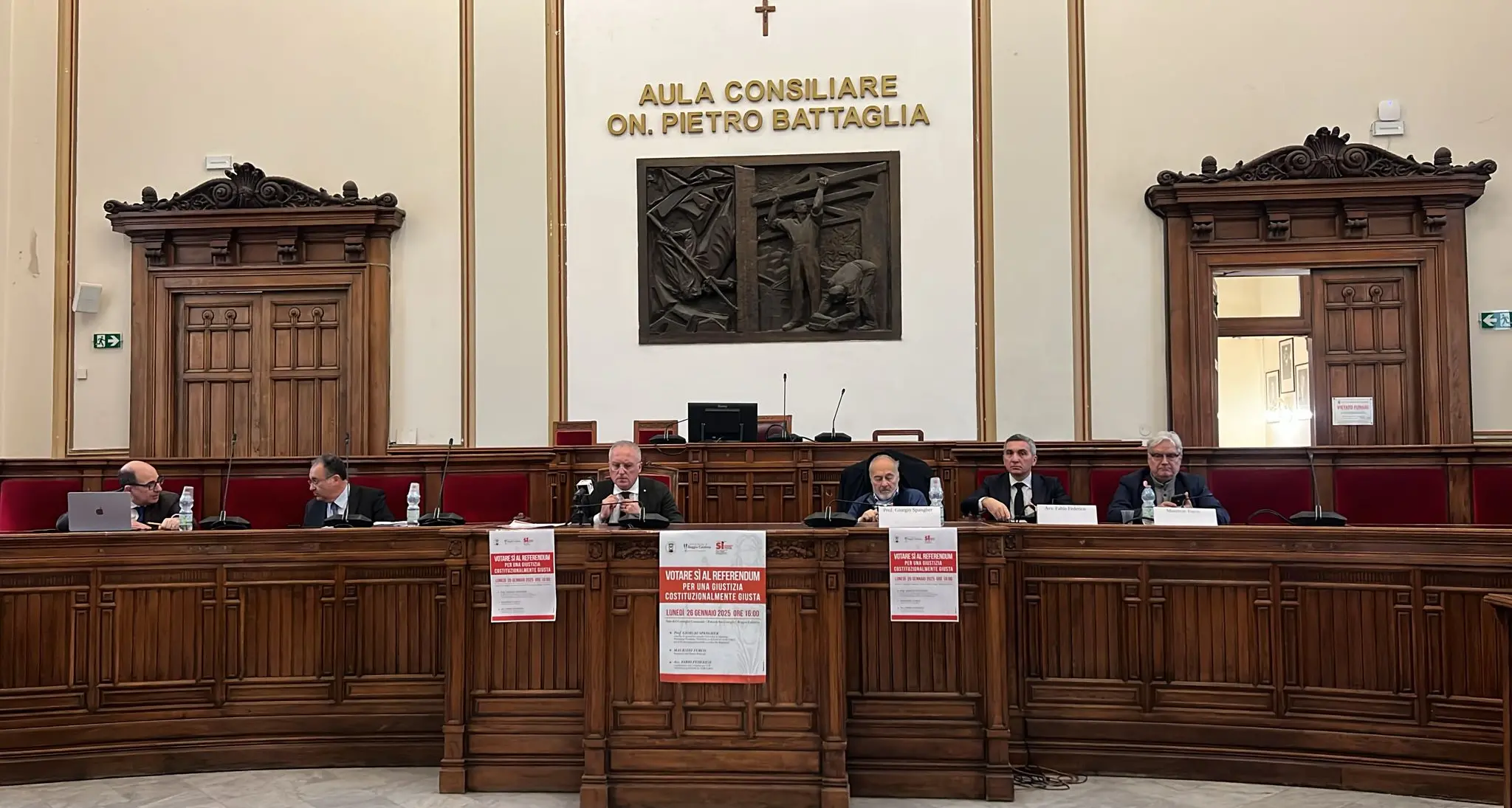 Spangher, Turco e gli avvocati del Comitato “Pannella Sciascia Tortora”: «Separare le carriere per dare piena attuazione al giusto processo»\n