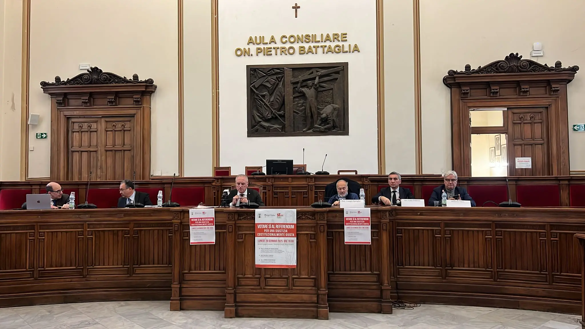 Spangher, Turco e gli avvocati del Comitato “Pannella Sciascia Tortora”: «Separare le carriere per dare piena attuazione al giusto processo»\n