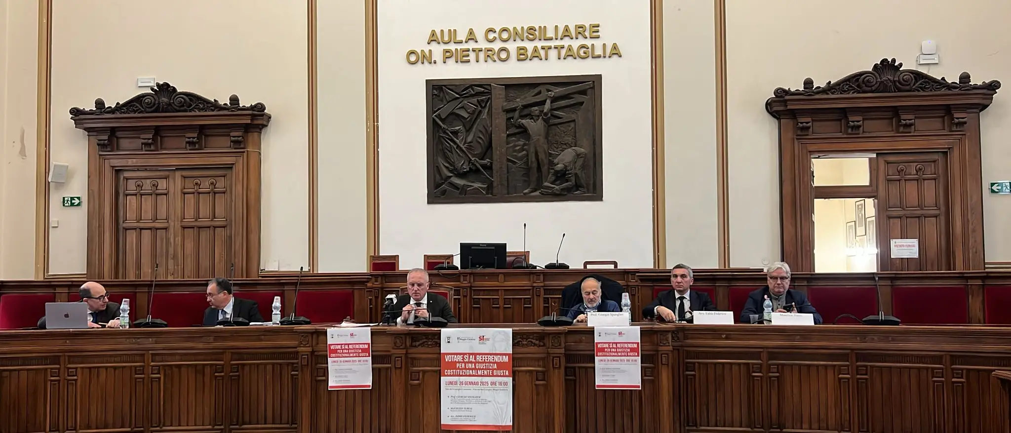 Spangher, Turco e gli avvocati del Comitato “Pannella Sciascia Tortora”: «Separare le carriere per dare piena attuazione al giusto processo»\n