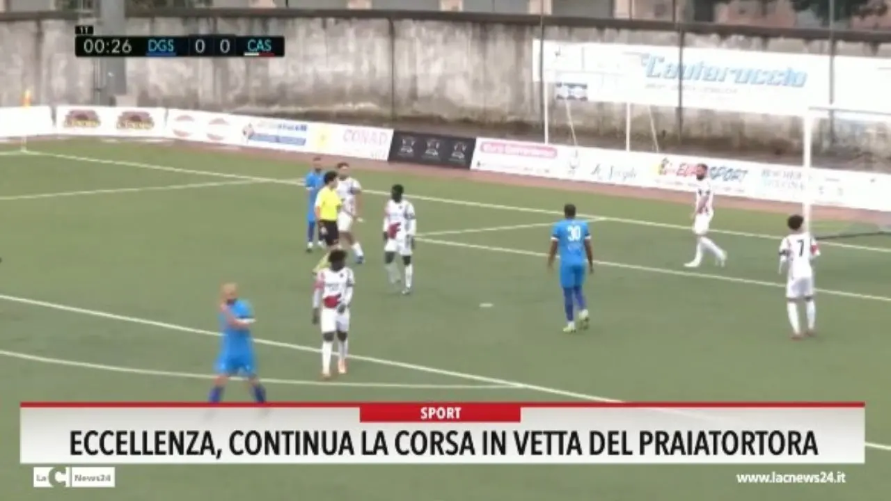 Eccellenza, continua la corsa in vetta del Praiatortora