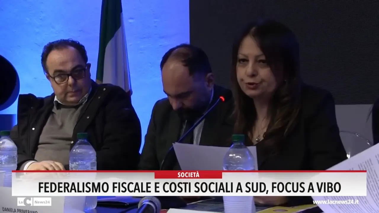 Federalismo fiscale e costi sociali al Sud focus a Vibo