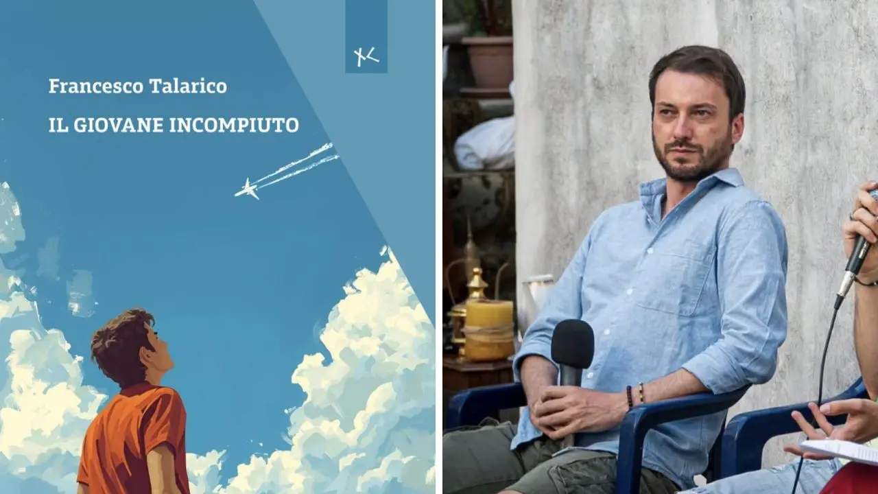 La copertina de Il giovane incompiuto e l\\'autore Francesco Talarico