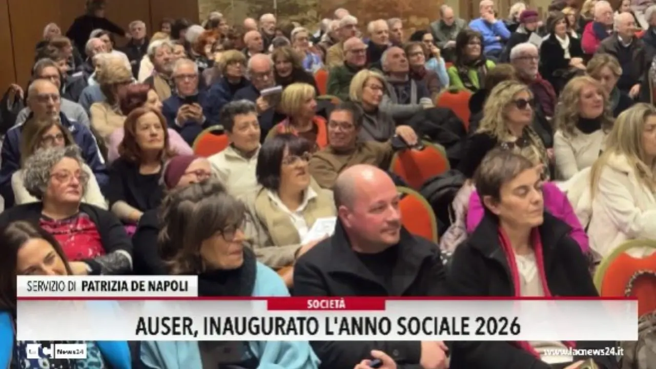 Auser, inaugurato l'anno sociale 2026