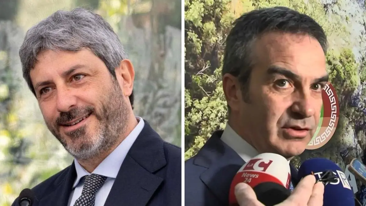 <p>Roberto Fico e Roberto Occhiuto</p>\\n