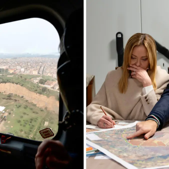 Meloni a Niscemi dopo la frana: «Agiremo in fretta, non sarà come nel ‘97». La Procura apre un’inchiesta\u00A0\n
