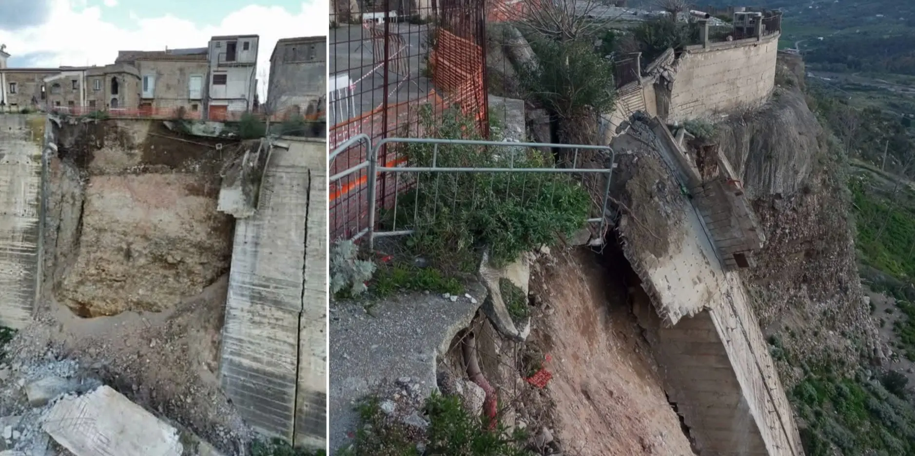 Caulonia, Maietta continua a crollare: frana un altro pezzo di quartiere\n