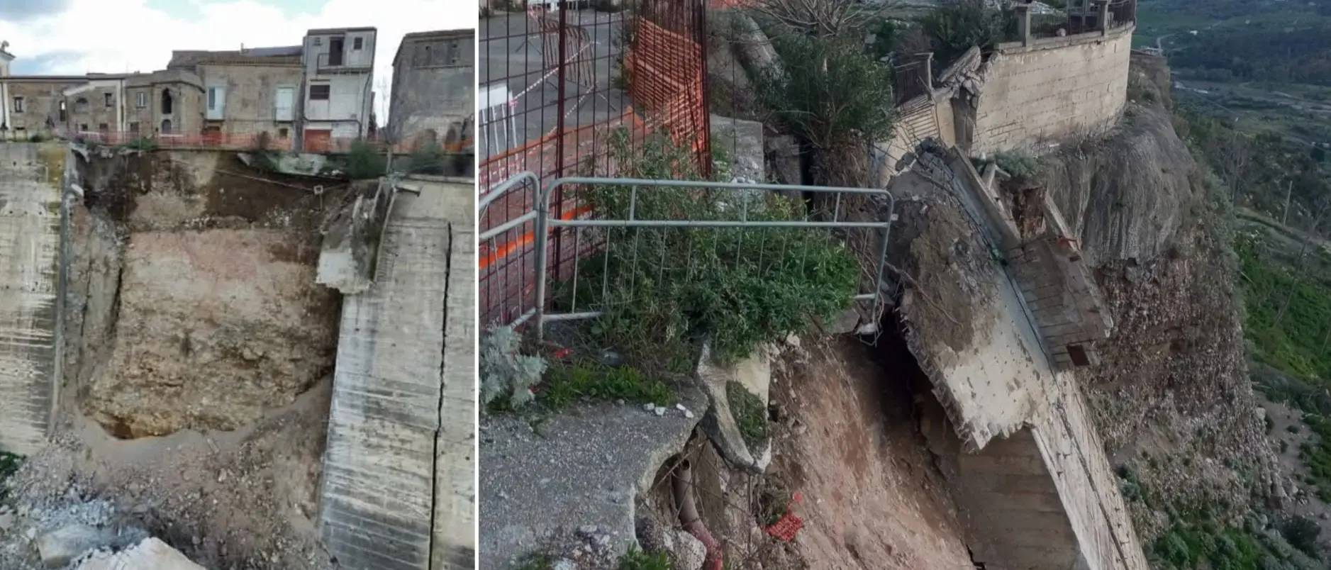 Caulonia, Maietta continua a crollare: frana un altro pezzo di quartiere\n