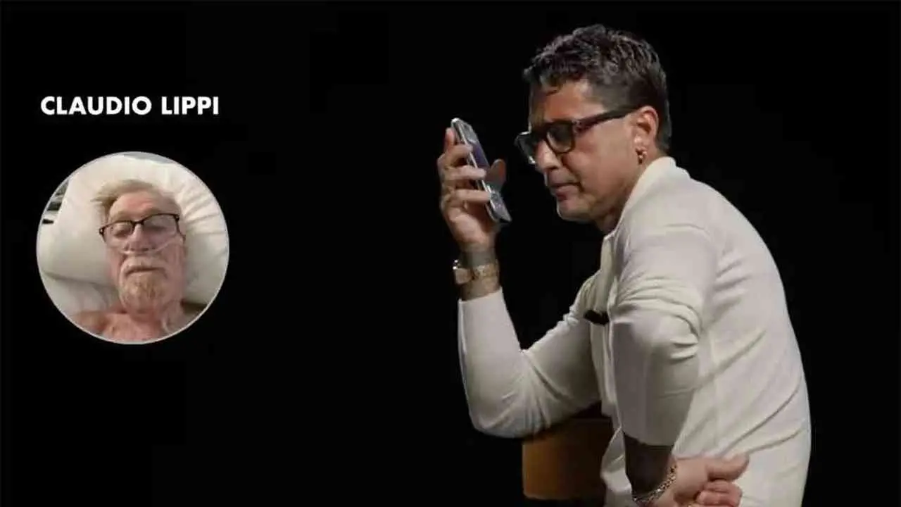 La telefonata di Claudio Lippi a Falsissimo dopo lo stop: lo sfogo dall’ospedale e le accuse al sistema Mediaset\n