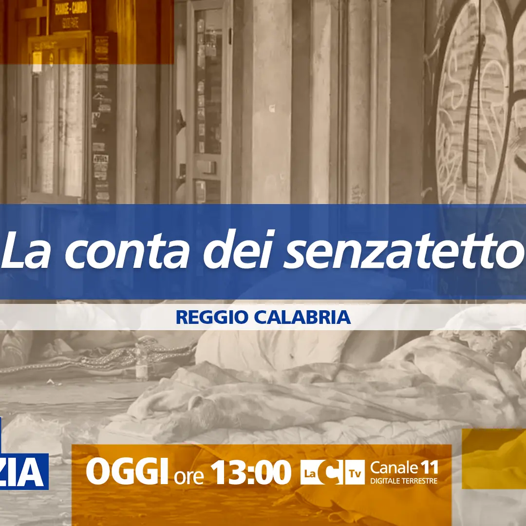 Reggio Calabria, censimento Istat sui senza dimora:\u00A0a Dentro la Notizia focus su casa, affitti e welfare locale\n