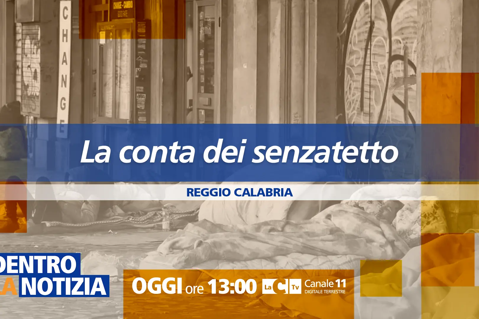 Reggio Calabria, censimento Istat sui senza dimora:\u00A0a Dentro la Notizia focus su casa, affitti e welfare locale\n