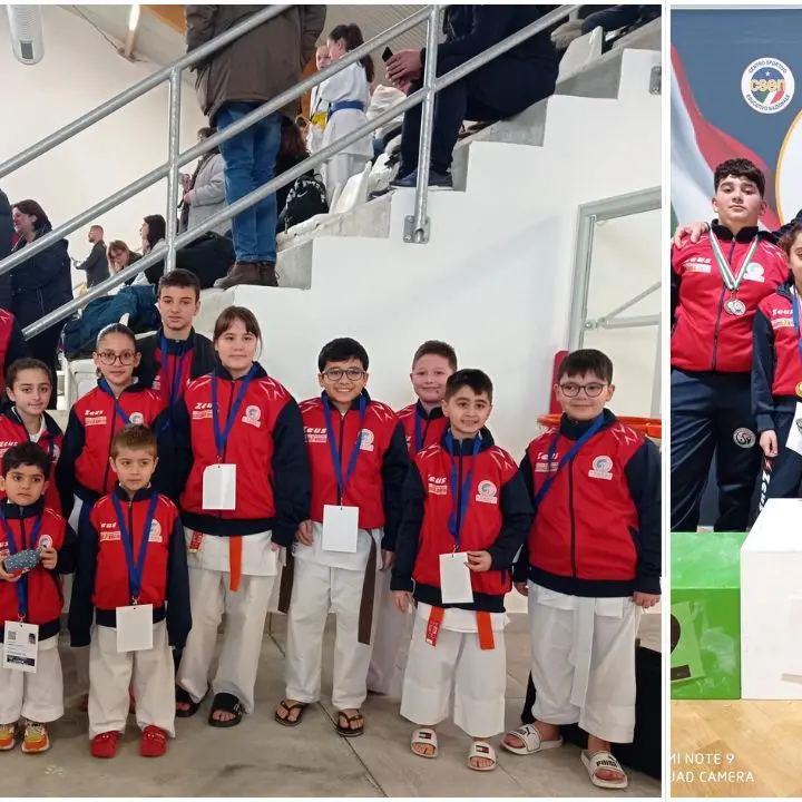 Karate, la Tropheum di Santa Domenica di Ricadi sale sul podio della Winter Cup Calabria\n