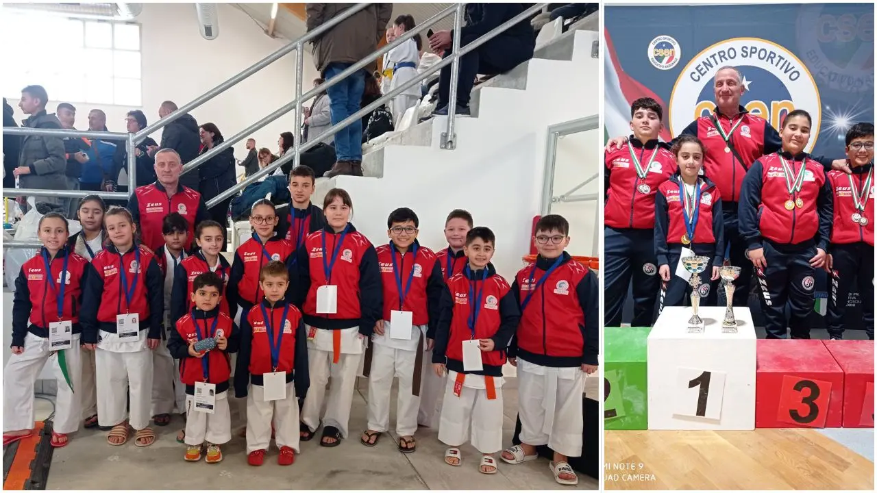 Karate, la Tropheum di Santa Domenica di Ricadi sale sul podio della Winter Cup Calabria\n