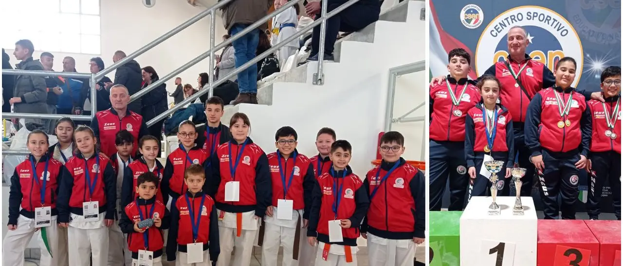 Karate, la Tropheum di Santa Domenica di Ricadi sale sul podio della Winter Cup Calabria\n