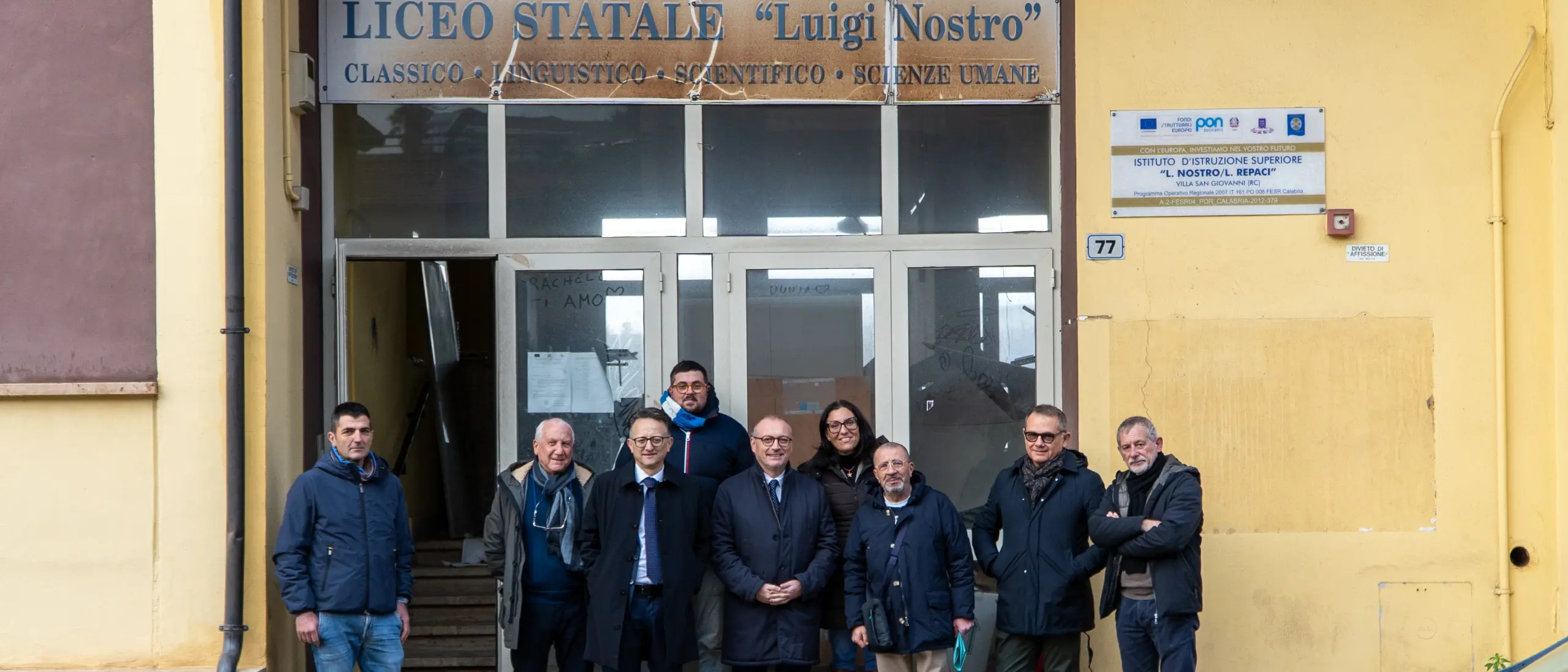 Villa San Giovanni, al via i lavori per la demolizione e ricostruzione dell'Istituto Nostro Repaci\n