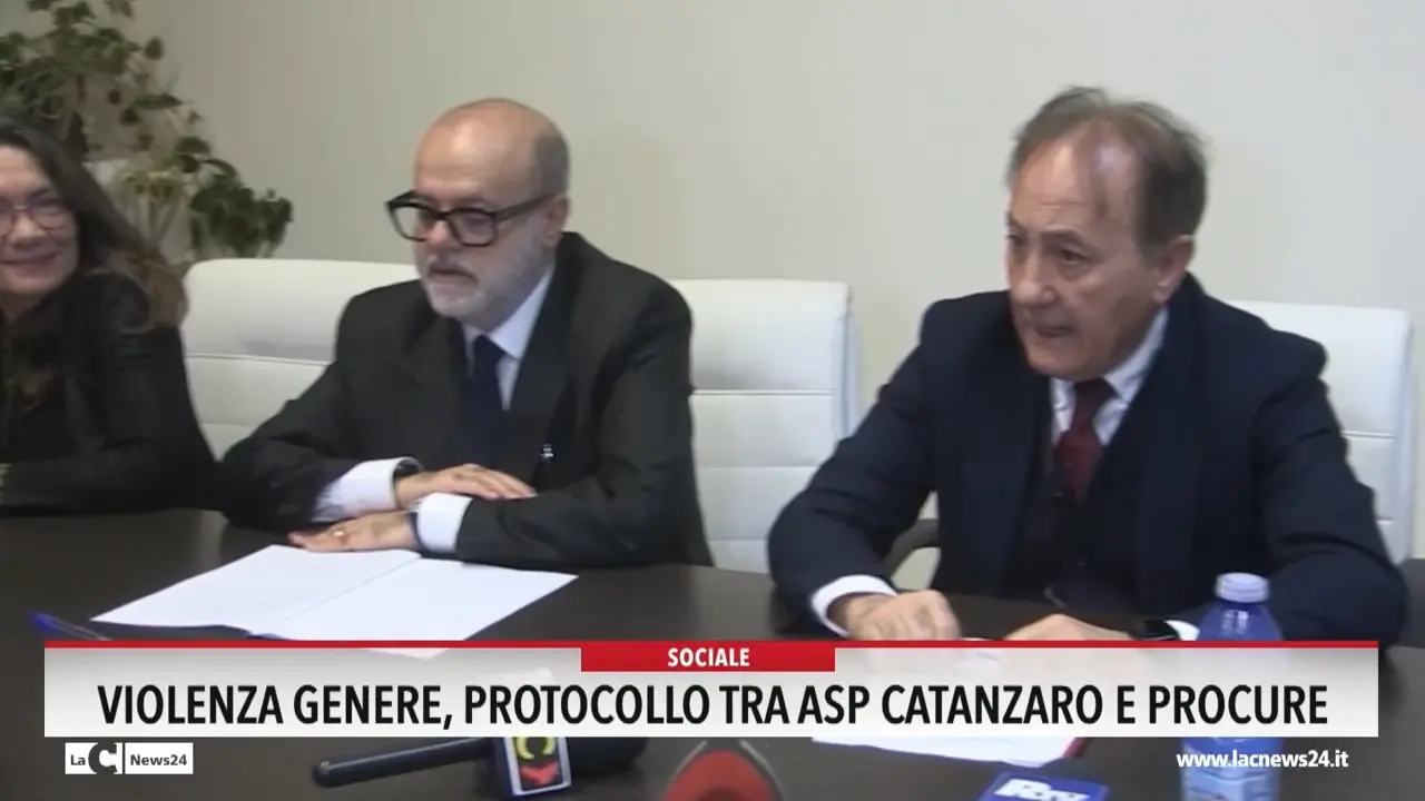 Violenza di genere: protocollo tra Asp Catanzaro e Procure
