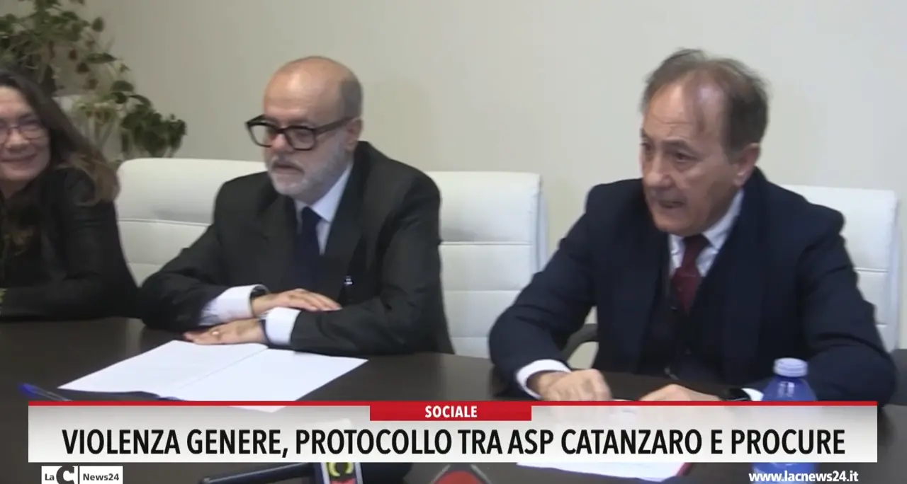 Violenza di genere: protocollo tra Asp Catanzaro e Procure