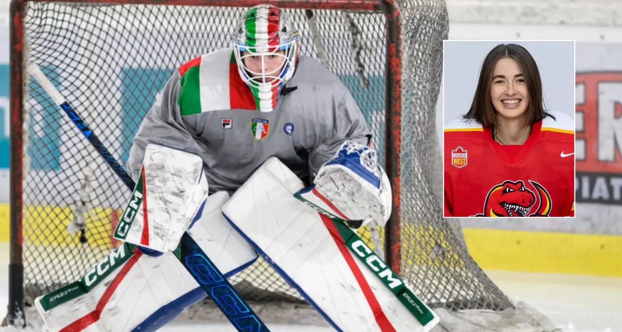 Dal Canada all’hockey azzurro: Gabriella Durante, il portiere di origini calabresi verso Milano Cortina 2026\n