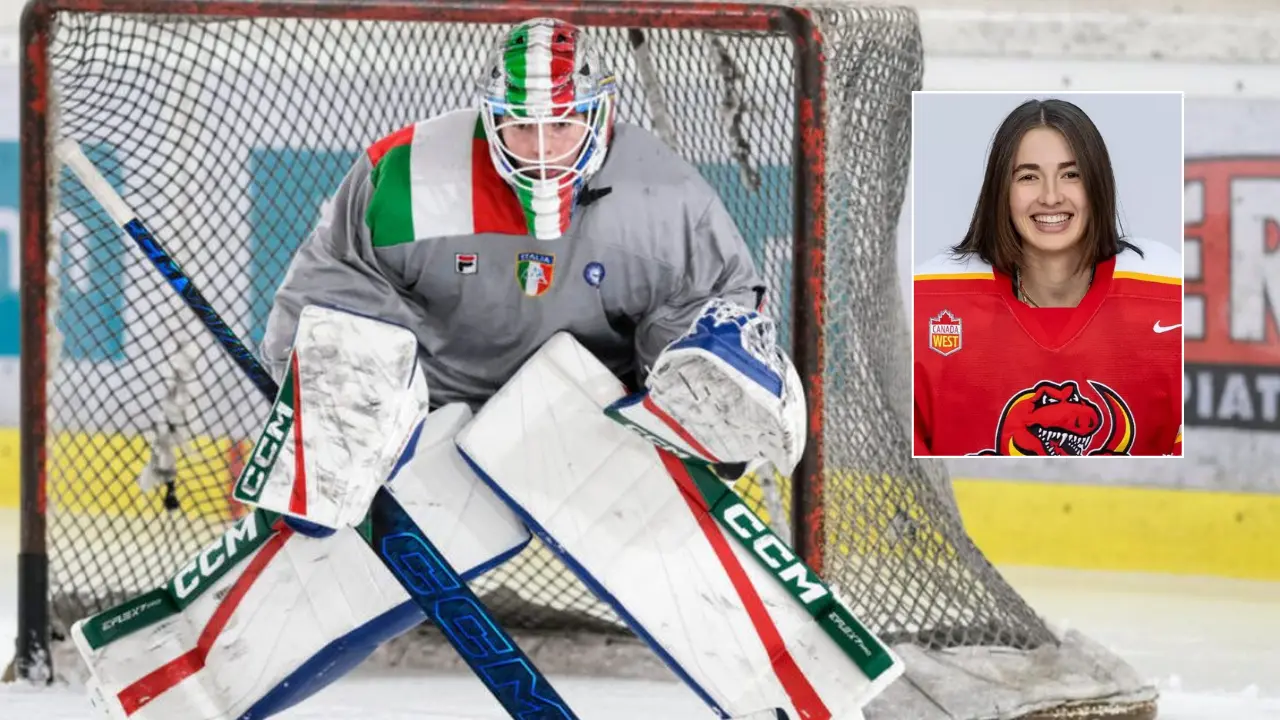 Dal Canada all’hockey azzurro: Gabriella Durante, il portiere di origini calabresi verso Milano Cortina 2026\n