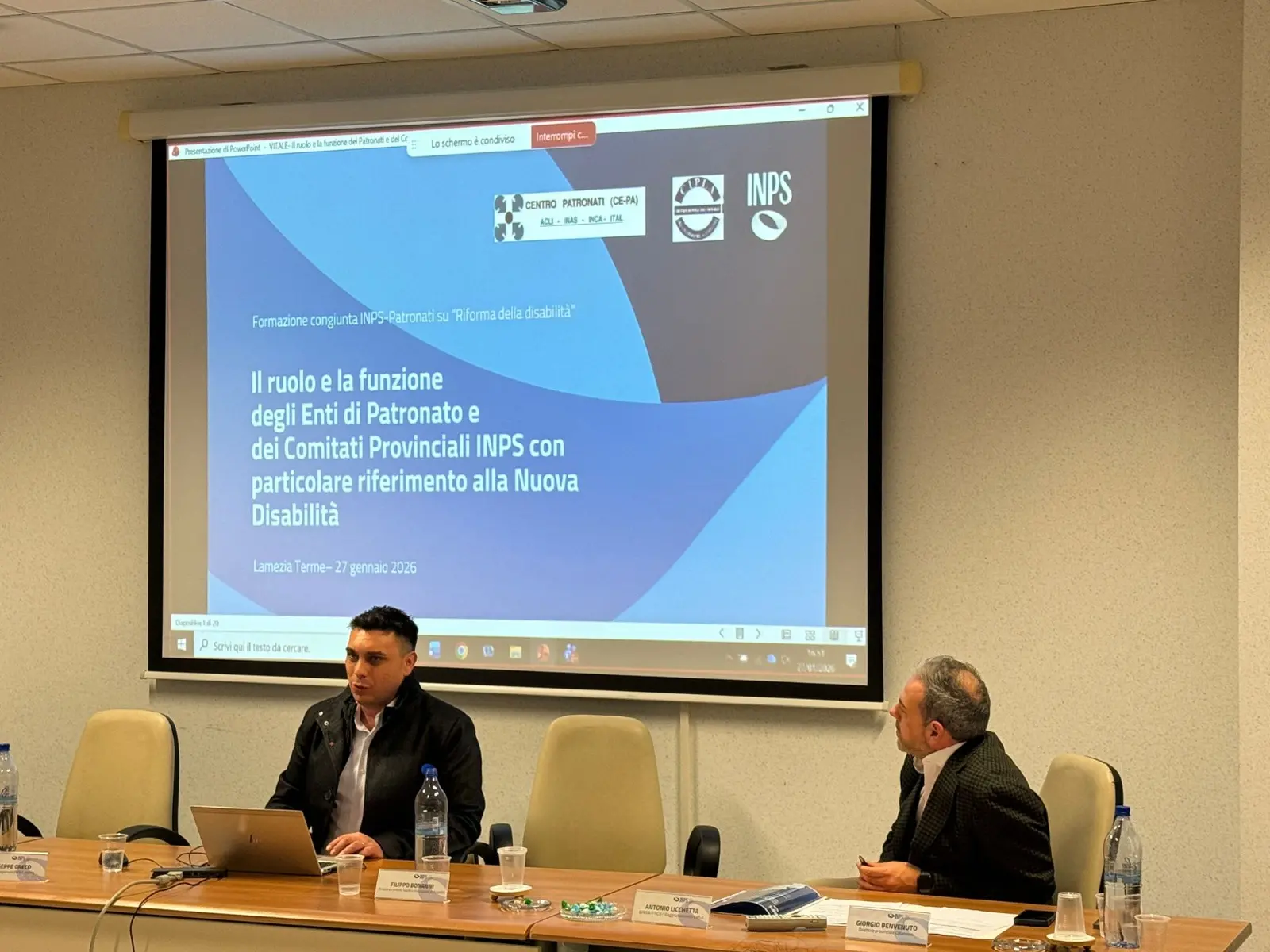 Riforma della disabilità in sperimentazione, tappa a Lamezia Terme per il percorso formativo Inps–Patronati\n\u00A0\n