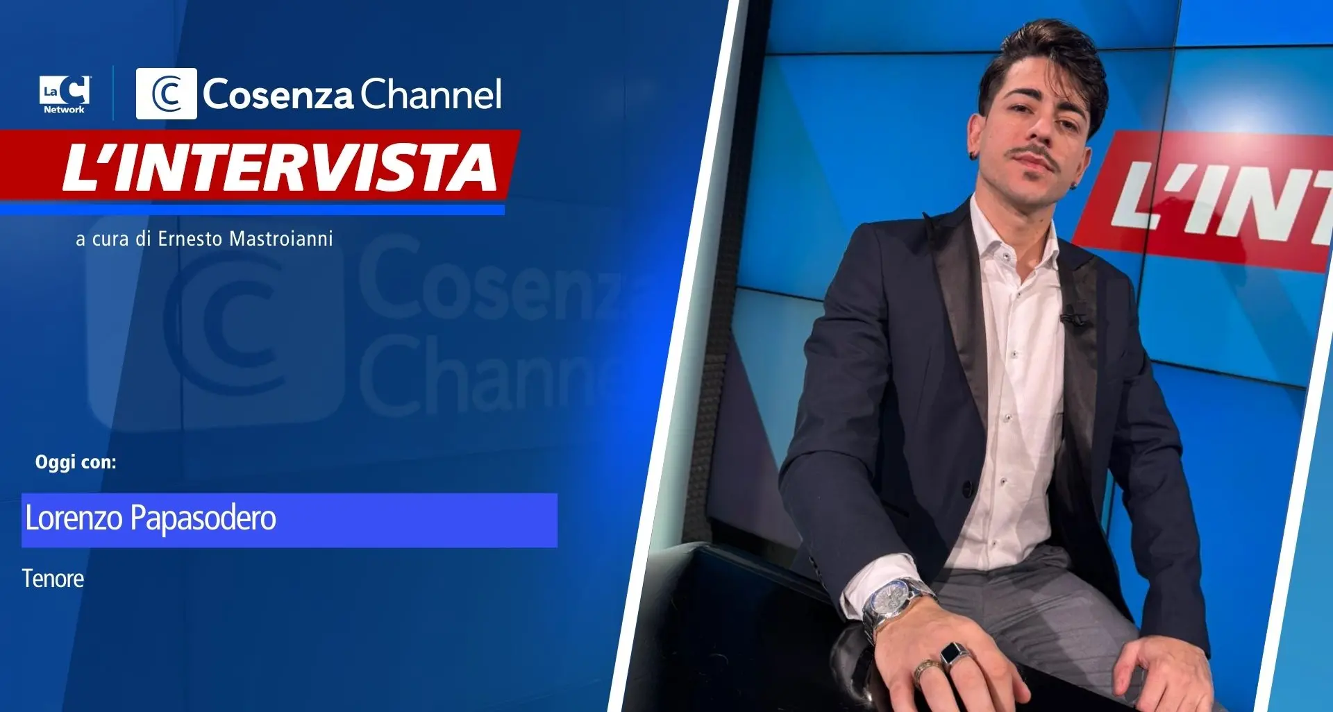 Lorenzo Papasodero, il giovane tenore che canta con disciplina e verità