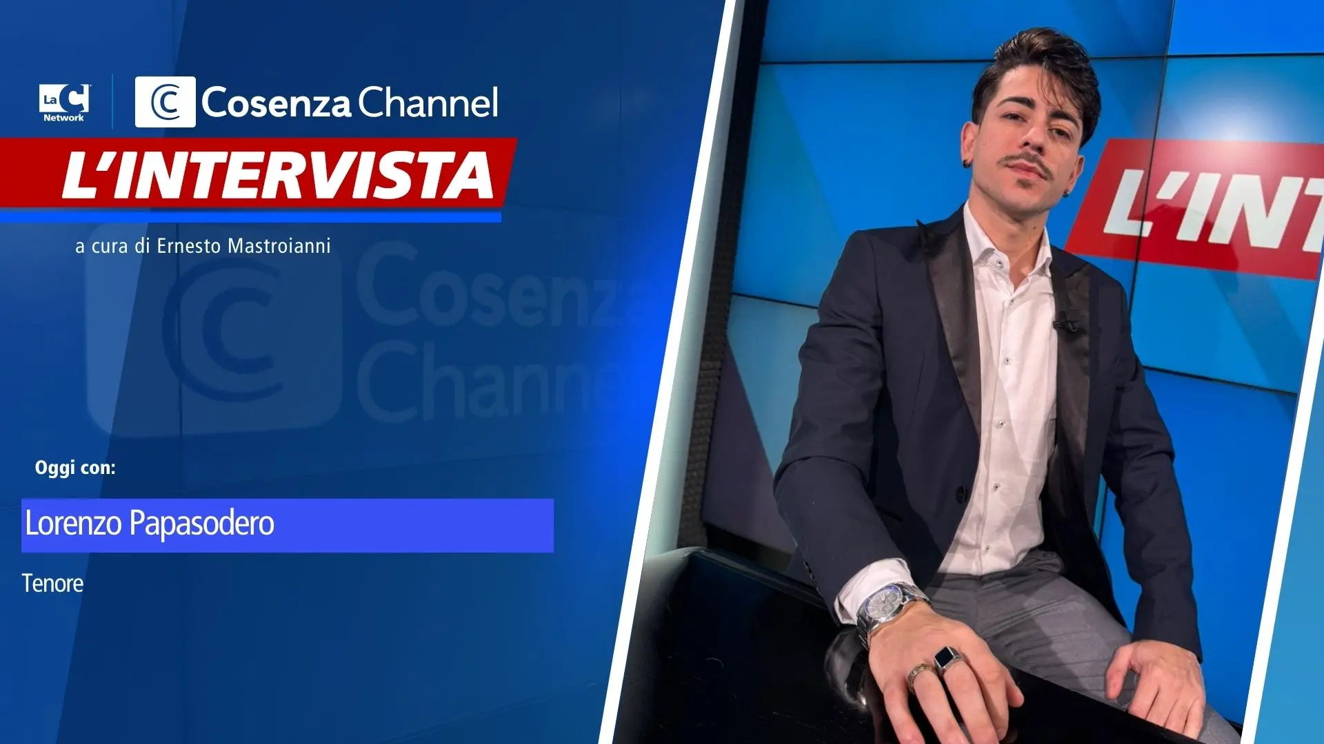 Lorenzo Papasodero, il giovane tenore che canta con disciplina e verità