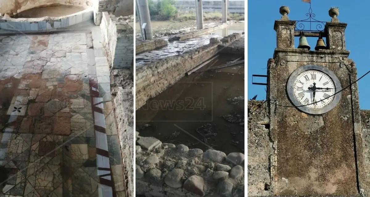 Ciclone Harry, danni anche alla cultura in Calabria: colpite la Villa romana di Casignana e la Porta di Terra a Isola\n