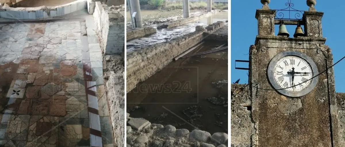 Ciclone Harry, danni anche alla cultura in Calabria: colpite la Villa romana di Casignana e la Porta di Terra a Isola\n